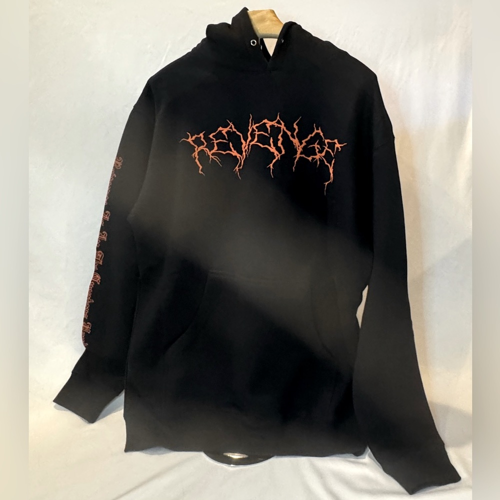 Revenge Orange Lightning Hoodie
Black NWOT -Medium (oversized)